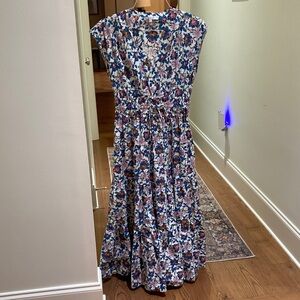 10 Crosby Derek Lam Multicolor Floral Maxi Dress